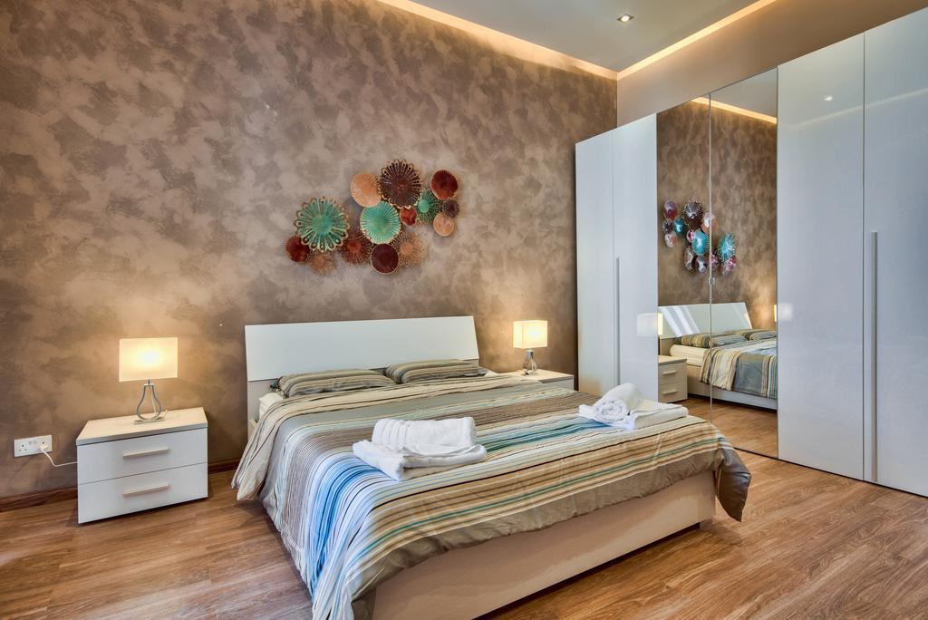 Villa Gaia - Sunset Views, Indoor Heated Pool, Sauna And Games Room 멜리에하 외부 사진
